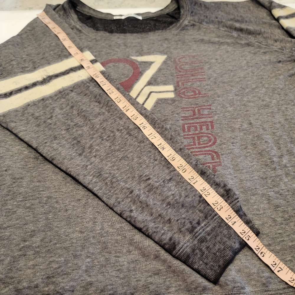 Maurices 1975 Wild Heart Lightweight Crewneck Sweatshirt Size 4X - Picture 10 of 12